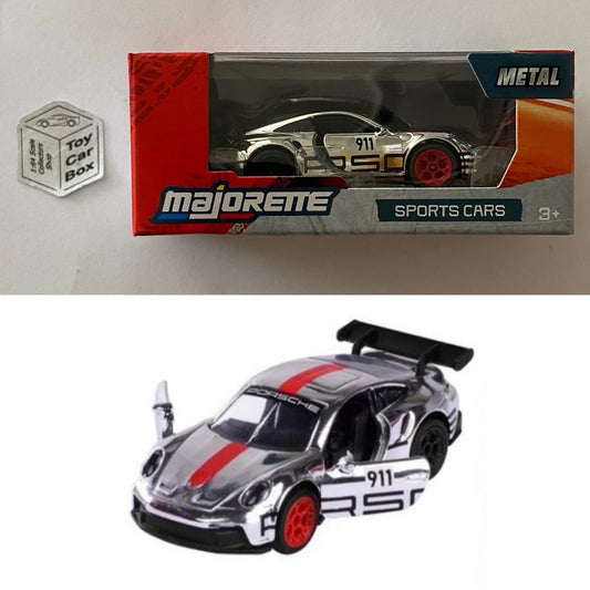 MAJORETTE - Porsche 911 GT3 Cup 992 (Chrome - Sports Cars Box) 1/64 Scale* - E38