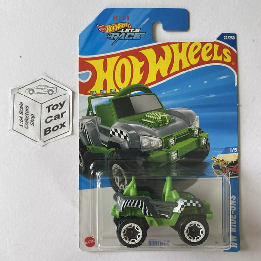 2025 HOT WHEELS #22 - Bogzilla (Green #1 HW Ride-Ons - Card Not Perfect) A80