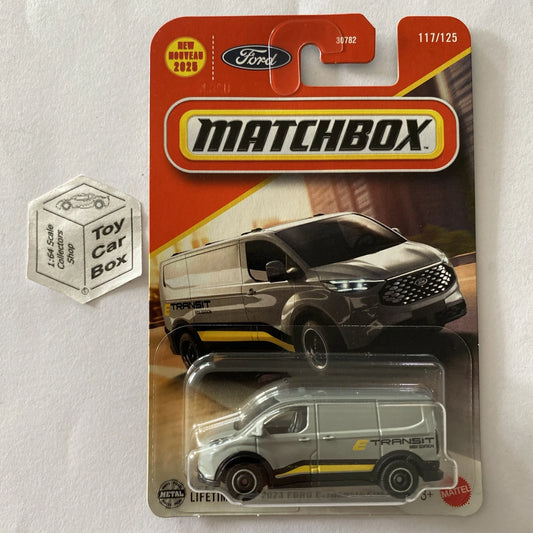 2025 MATCHBOX #116 - 2023 Ford E-Transit Custom (Grey - Long Card) B64