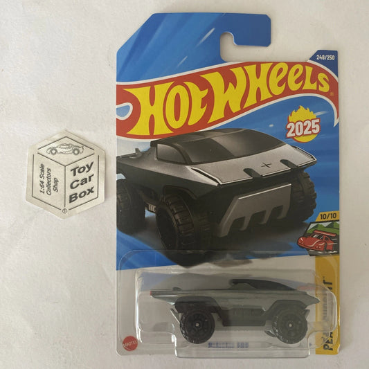 2025 HOT WHEELS #248 - Polestar TRX (Grey #10 Peak Pursuit - Long Card) A80