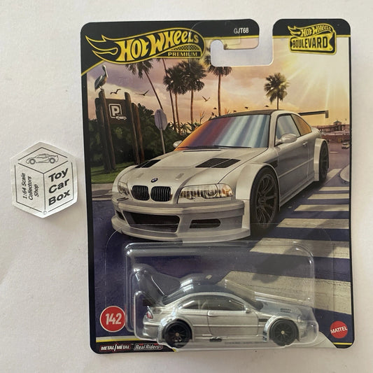 2026 HOT WHEELS Boulevard #142 - BMW M3 GTR (Silver - Premium) G20