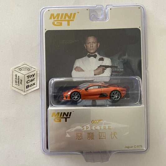 Mini GT - Jaguar C-X75 (James Bond - Spectre - 1/64 Sealed - Boxed) L75g