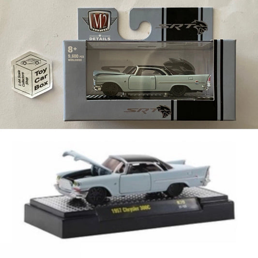 M2 MACHINES - 1957 Chrysler 300C (Little Blue - Auto Gassers R70) L92g