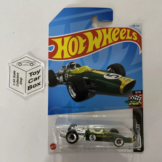 2024 HOT WHEELS #188 - ‘67 Lotus Type 49 (Green #8 HW Race Day) A80