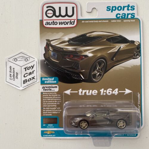 2022 AUTO WORLD - 2020 Chevy Corvette (Bronze - Release 2 - Version A) M00