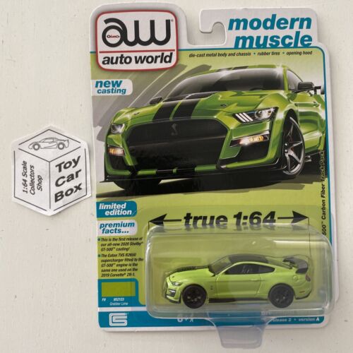 2022 AUTO WORLD - 2020 Shelby Ford Mustang GT500 (Green - Release 2 B) M00