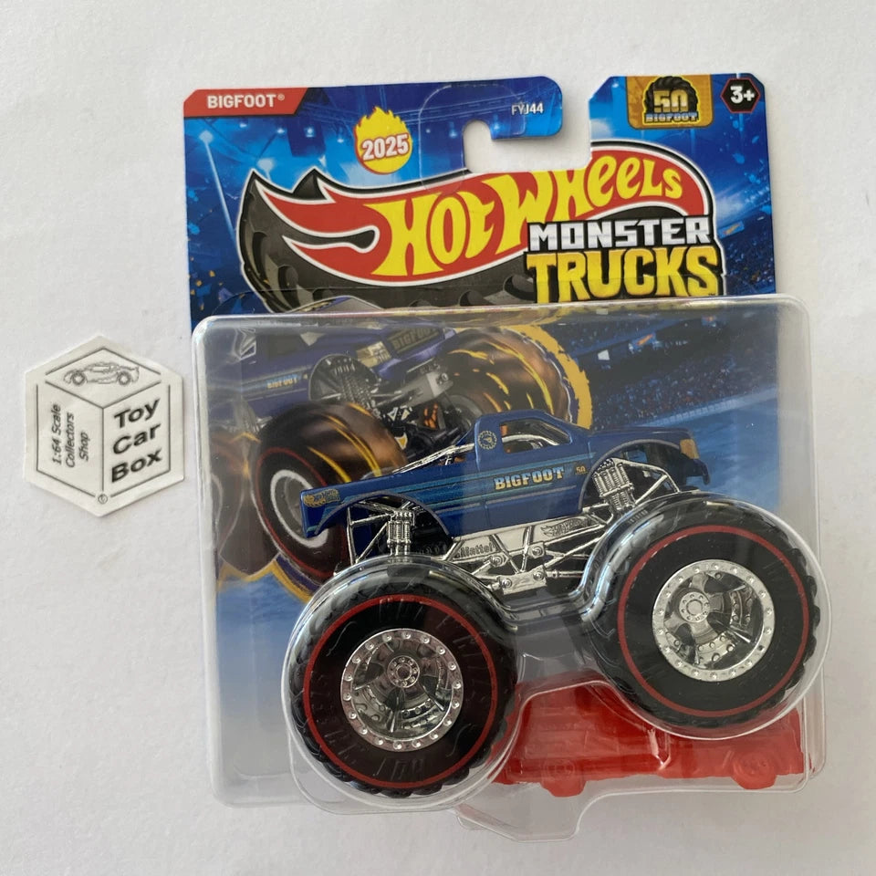 2025 HOT WHEELS Monster Trucks - 50 BigFoot (Treasure Hunt) E20