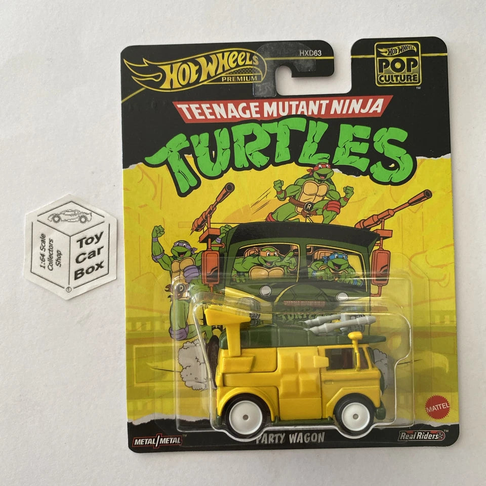 2025 HOT WHEELS Pop Culture - Teenage Mutant Ninja Turtles (Party Wagon) G04