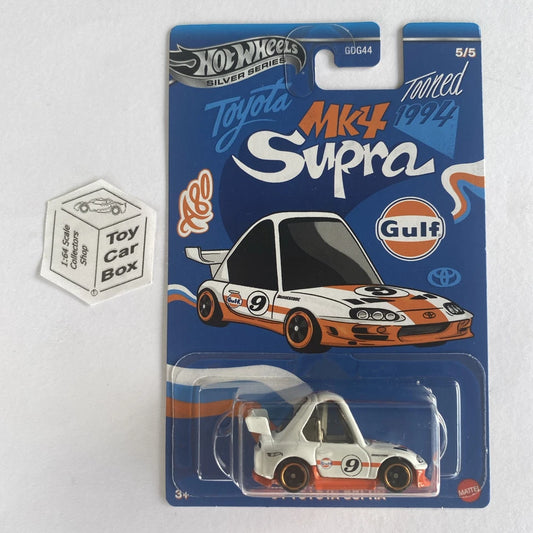 2025 HOT WHEELS Themed - ‘94 Toyota Supra (White - Gulf) C85