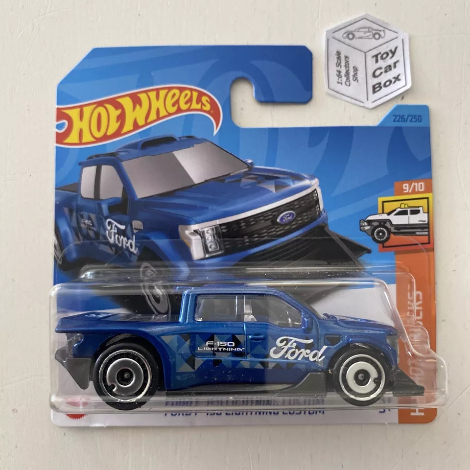 2023 HOT WHEELS #226 - Ford F150 Lightning Custom (#9 HW Hot Trucks - Short) A00