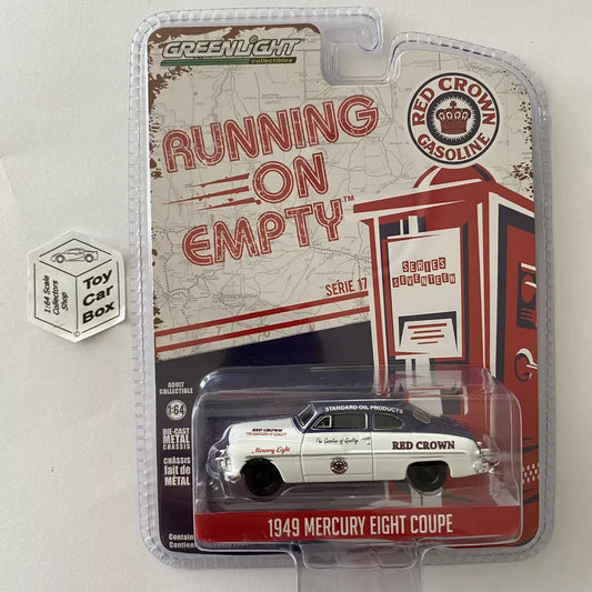 GREENLIGHT - 1949 Mercury Eight Coupe (Red Crown - Running On Empty S17) I84g