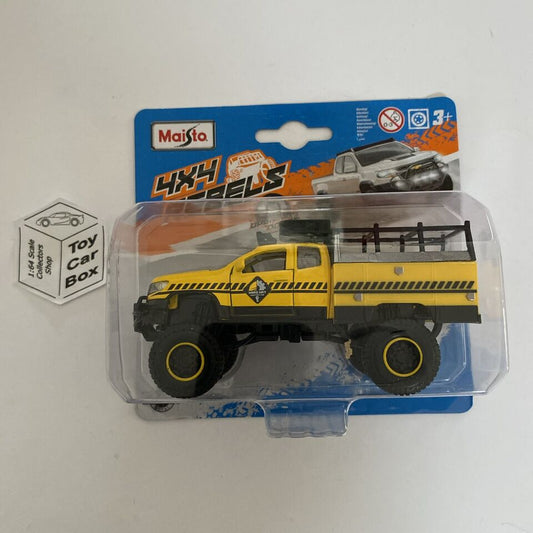 MAISTO - 2017 Chevrolet Colorado Work Truck (4x4 Rebels 4.5” - Approx 1:43 - Yellow) F05