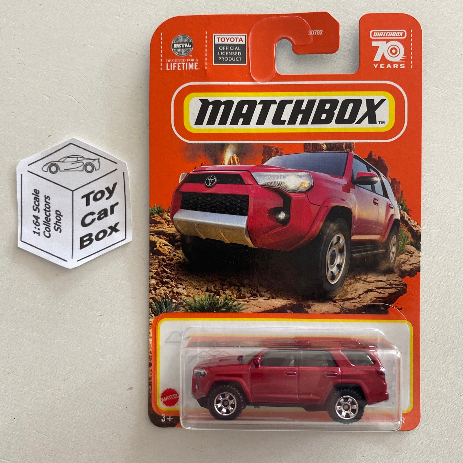 2023 MATCHBOX - 2018 Toyota 4Runner (Red - Long Card) B59 – Toy