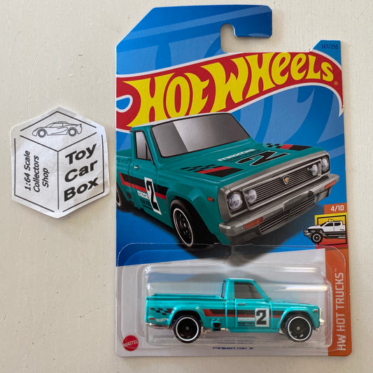 2023 HOT WHEELS #147 - Mazda Repu (Green #4 HW Hot Trucks - Long Card) B00