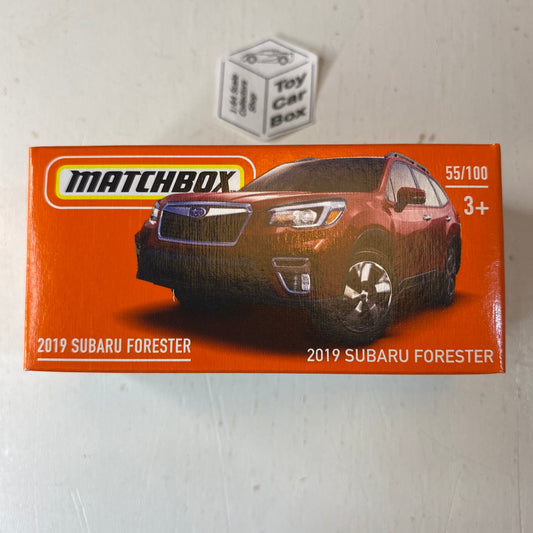2022 MATCHBOX Power Grab #55 - 2019 Subaru Forester (Red - Mix 4) A93g