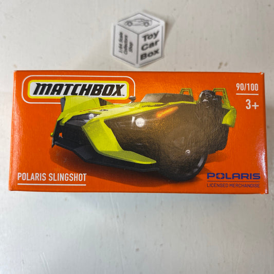2022 MATCHBOX Power Grab #90 - Polaris Slingshot (Yellow - Mix 4) A93g