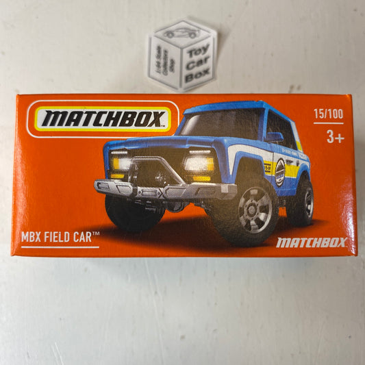 2022 MATCHBOX Power Grab #15 - MBX Field Car (Blue - Mix 4) A93g
