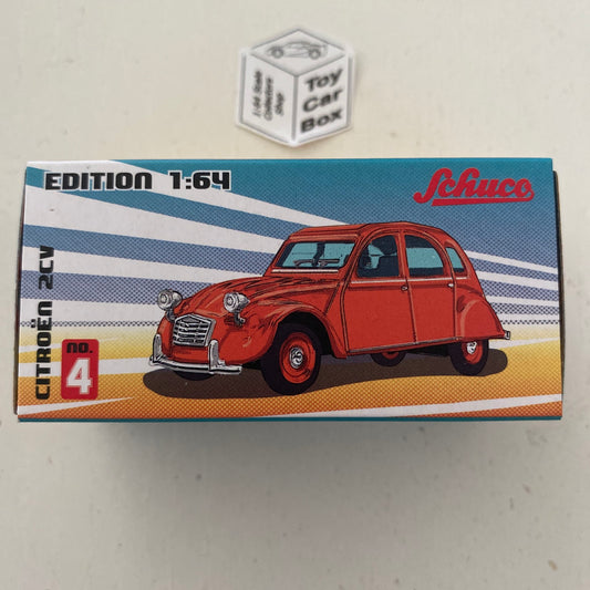 SCHUCO Edition 1:64 - Citroen 2CV (Orange) M06g