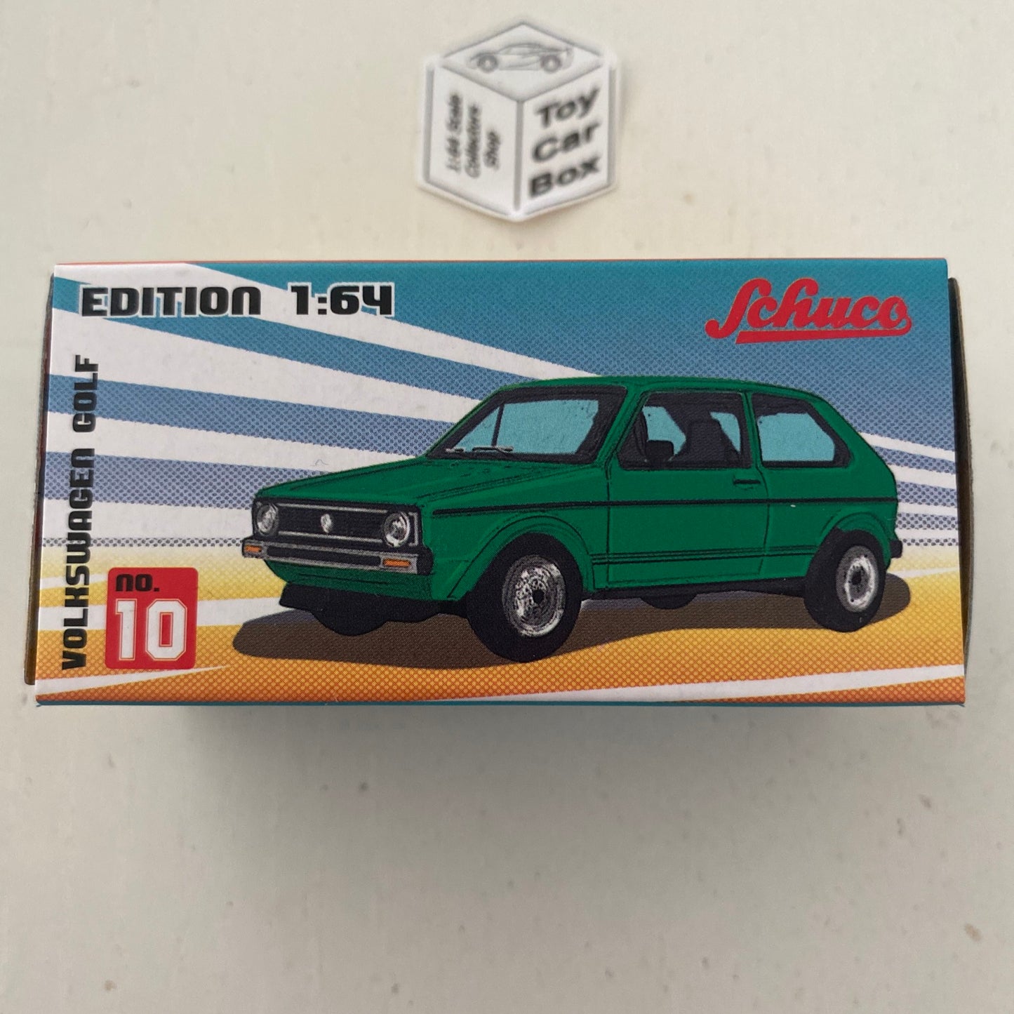 SCHUCO Edition 1:64 - Volkswagen VW Golf Mk1 (Green) M06g