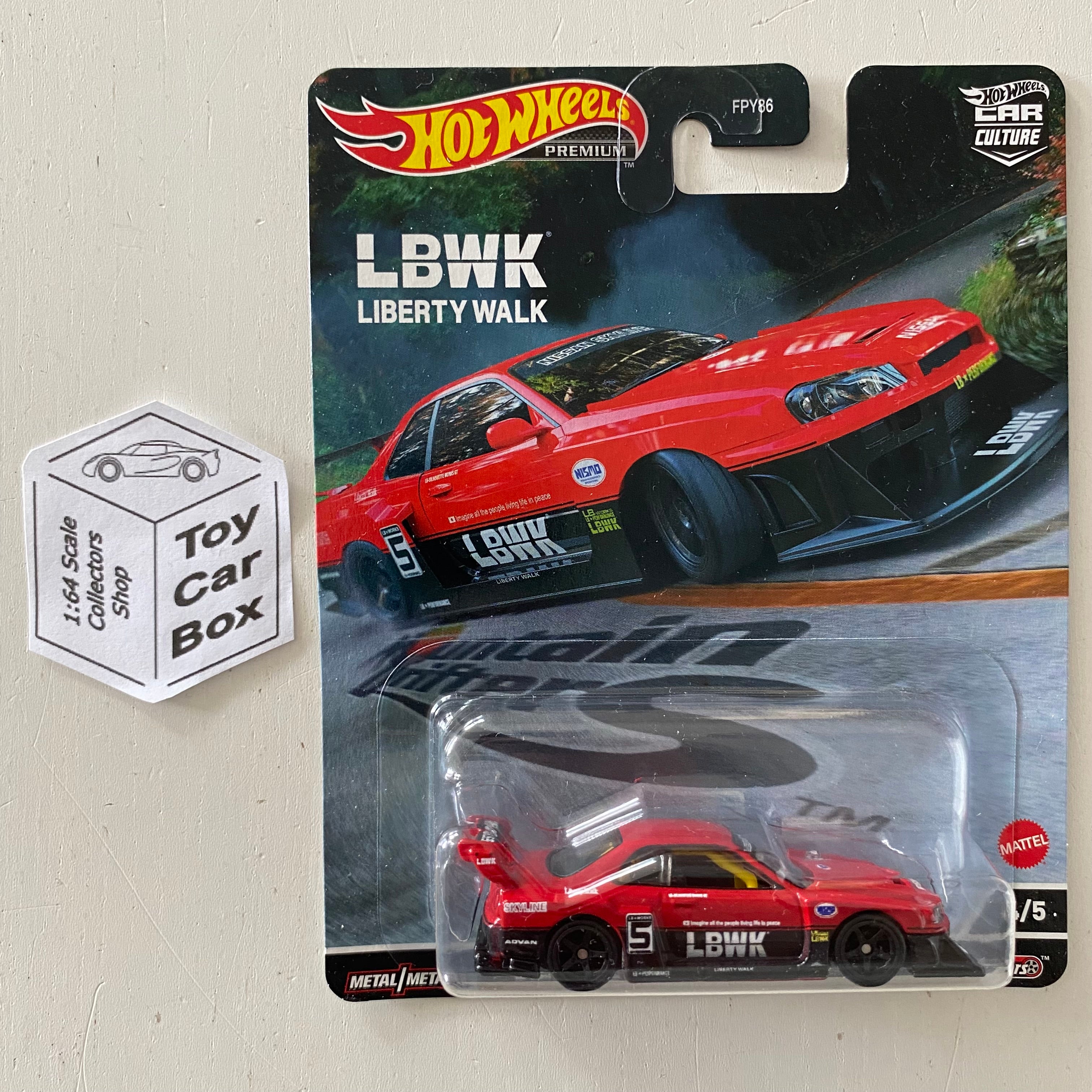 2022 HOT WHEELS Car Culture - LB-ER34 Super Silhouette Nissan