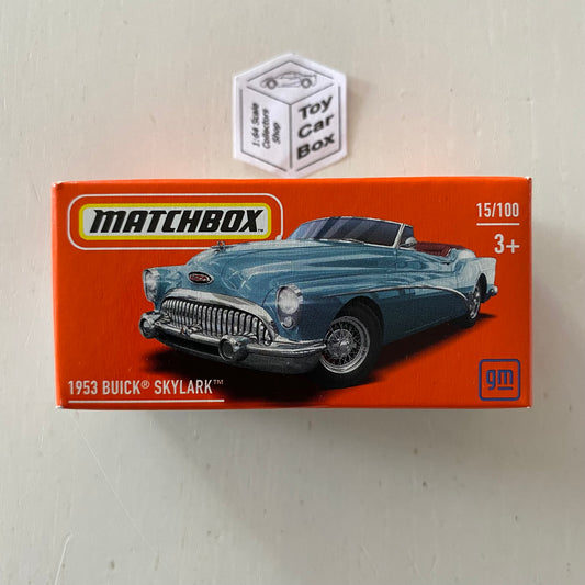 2021 MATCHBOX Power Grab #15 - 1953 Buick Skylark (Blue - Mix 6) C20