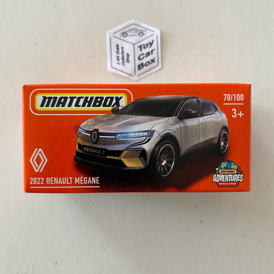 2022 MATCHBOX #70 - Renault Megane E-Tech (Silver - Power Grab Mix 5) C20