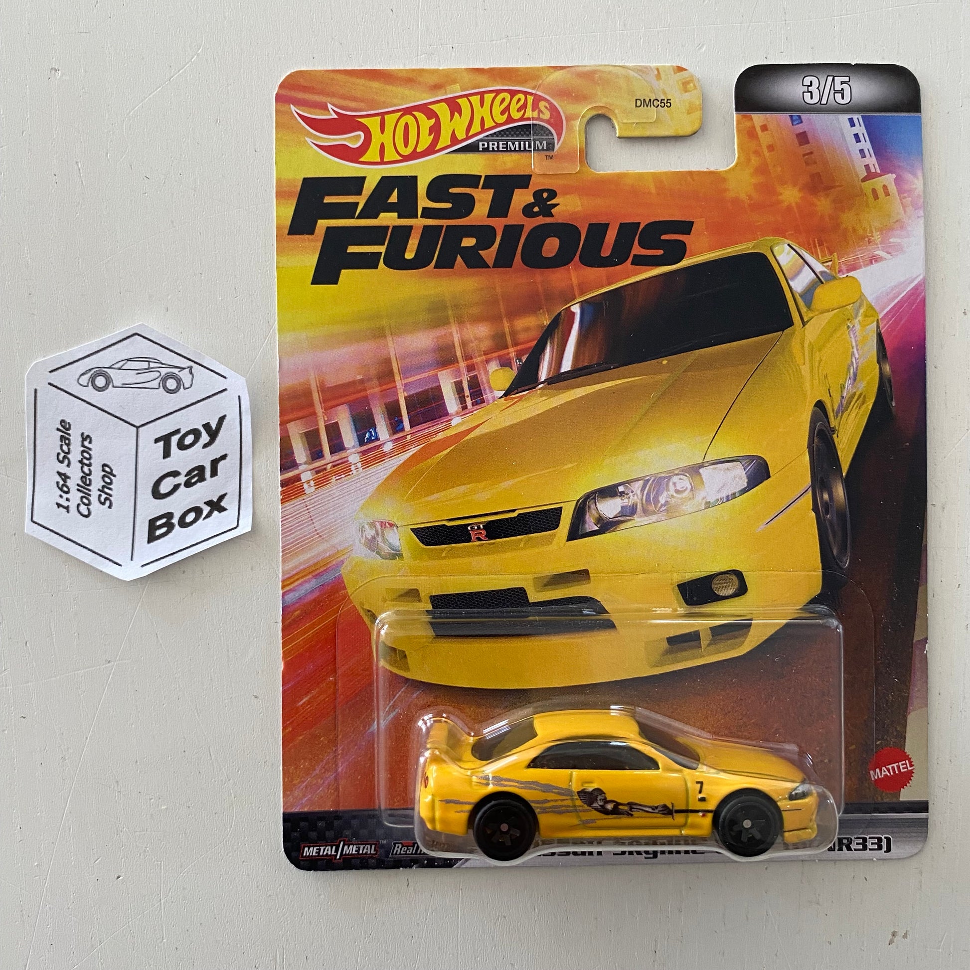 2022 HOT WHEELS Fast And Furious - Nissan Skyline GT-R BCNR33