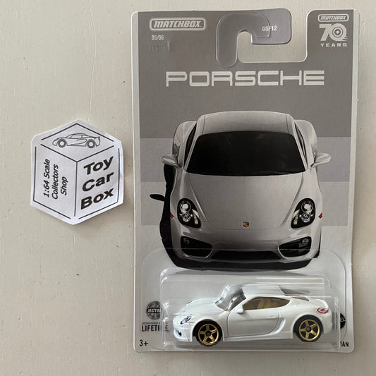2023 MATCHBOX Themed - Porsche Cayman (Porsche Set #5 White) C41