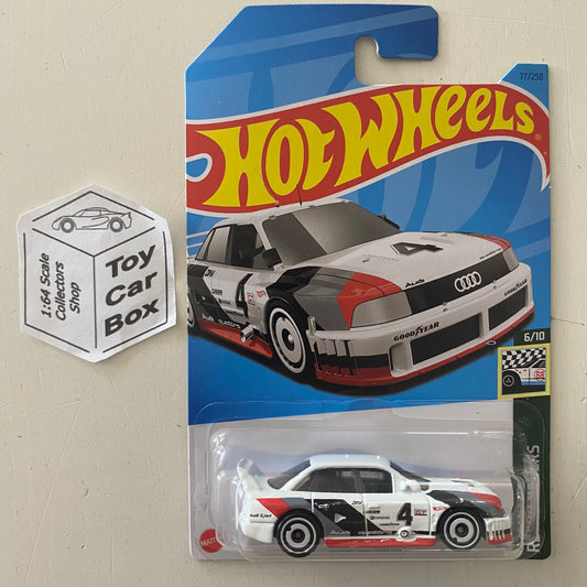 2023 HOT WHEELS #77 - Audi '90 Quattro (White #6 Retro Racers) B00