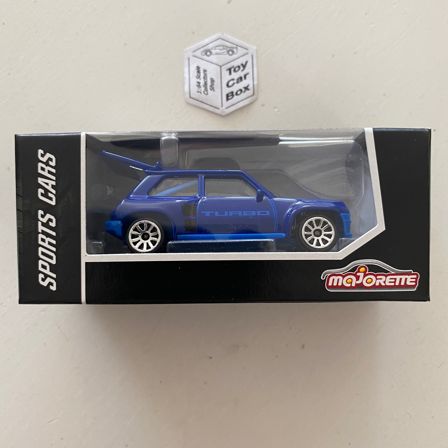 MAJORETTE - Renault 5 Turbo (Blue - Sports Cars Box) 1/64 Scale* - D39