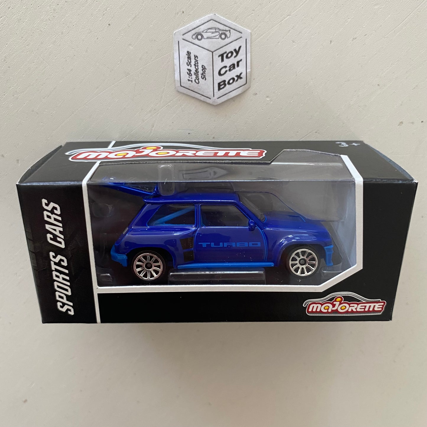 MAJORETTE - Renault 5 Turbo (Blue - Sports Cars Box) 1/64 Scale* - D39