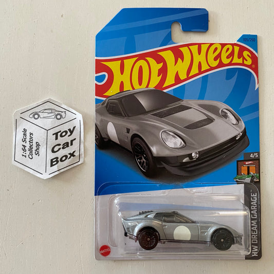 2023 HOT WHEELS #105 - El Segundo Coupe (Silver #1 Dream Garage - Long Card) B53