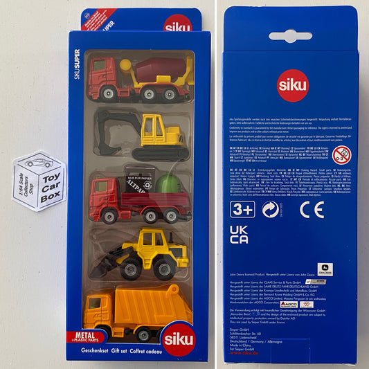 SIKU #6283 - Construction Gift Set (5 Vehicles) N68